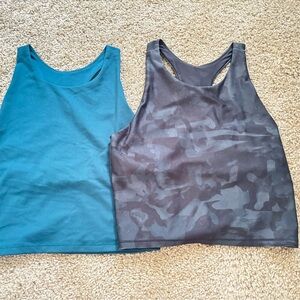 DSG Teal and Camouflage Tank Top